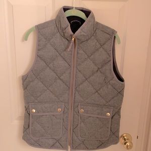 J crew puffer vest